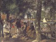 Pierre Renoir La Grenouilliere oil painting reproduction